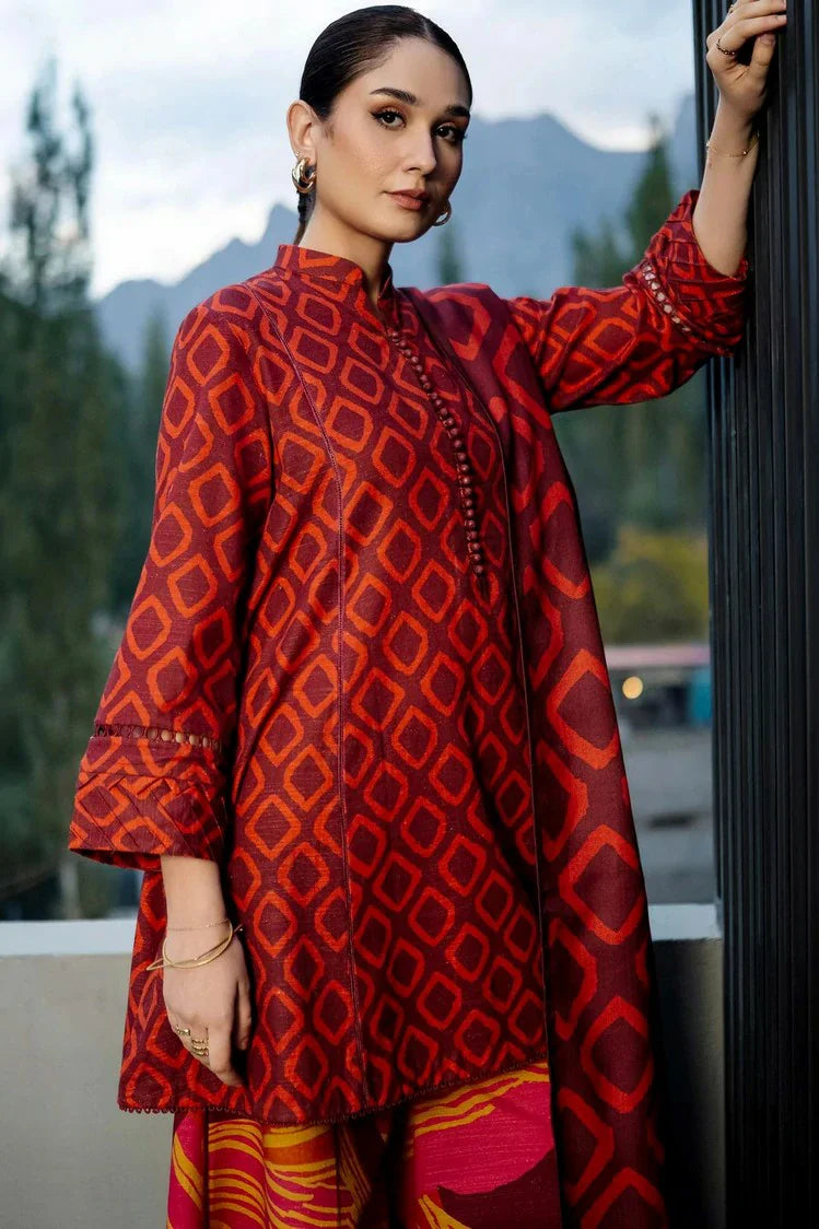 Picture of Maria B - M Basics Winter Edit - MB-USW24-506B - Unstitched - Available at Raja Sahib