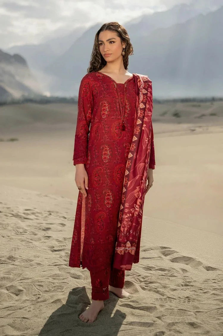 Picture of Maria B - M Basics Winter Edit - MB-USW24-508B - Unstitched - Available at Raja Sahib