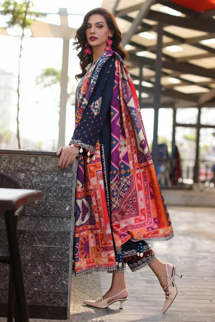 Picture of Charizma - Poshima Embroidered Leather Fall Winter Collection Vol 2 - PS4-14 - Unstitched - Available at Raja Sahib