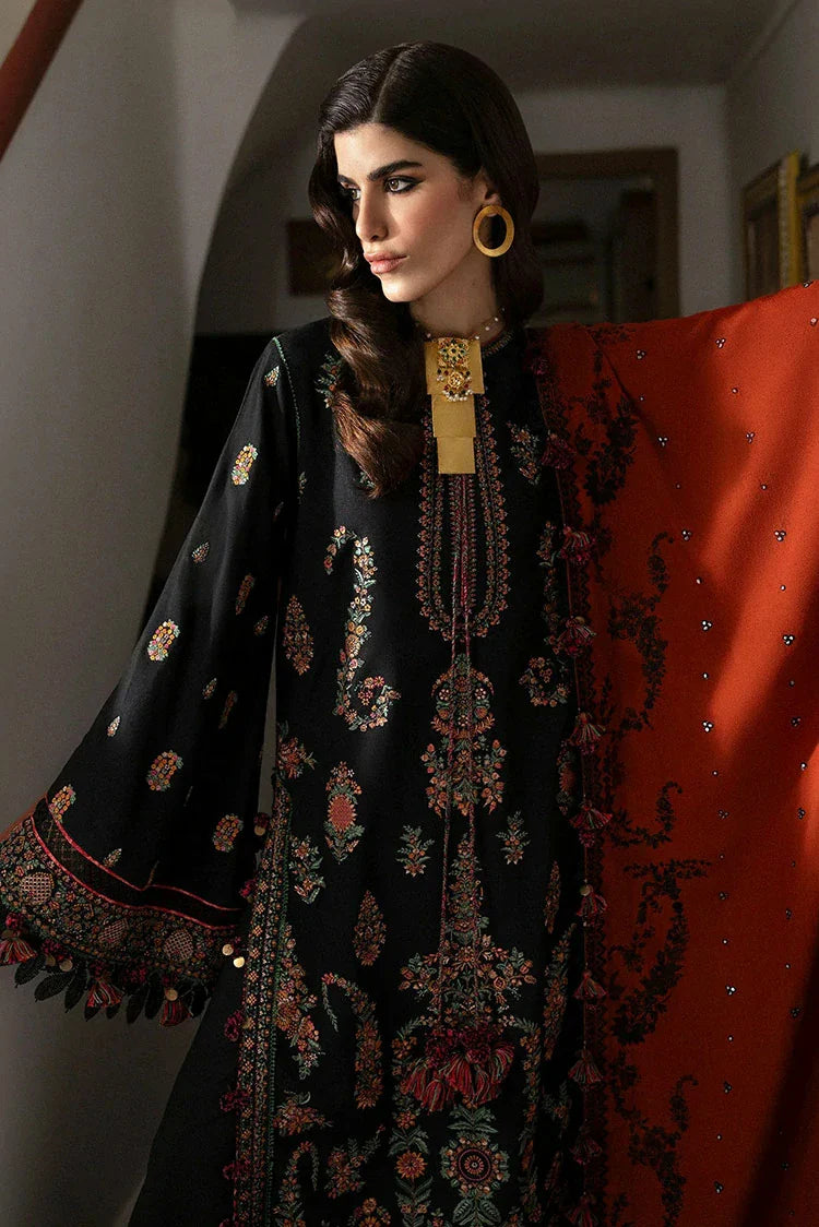 Picture of Hussain Rehar - Karandi Autumn Winter Collection - 04 Sahe - Unstitched - Available at Raja Sahib