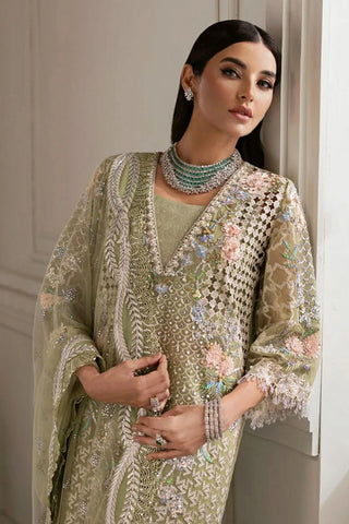 Picture of Crimson - A Beautiful Chaos Wedding Collection - CW24-03 Sparkle Cascade - Unstitched - Available at Raja Sahib