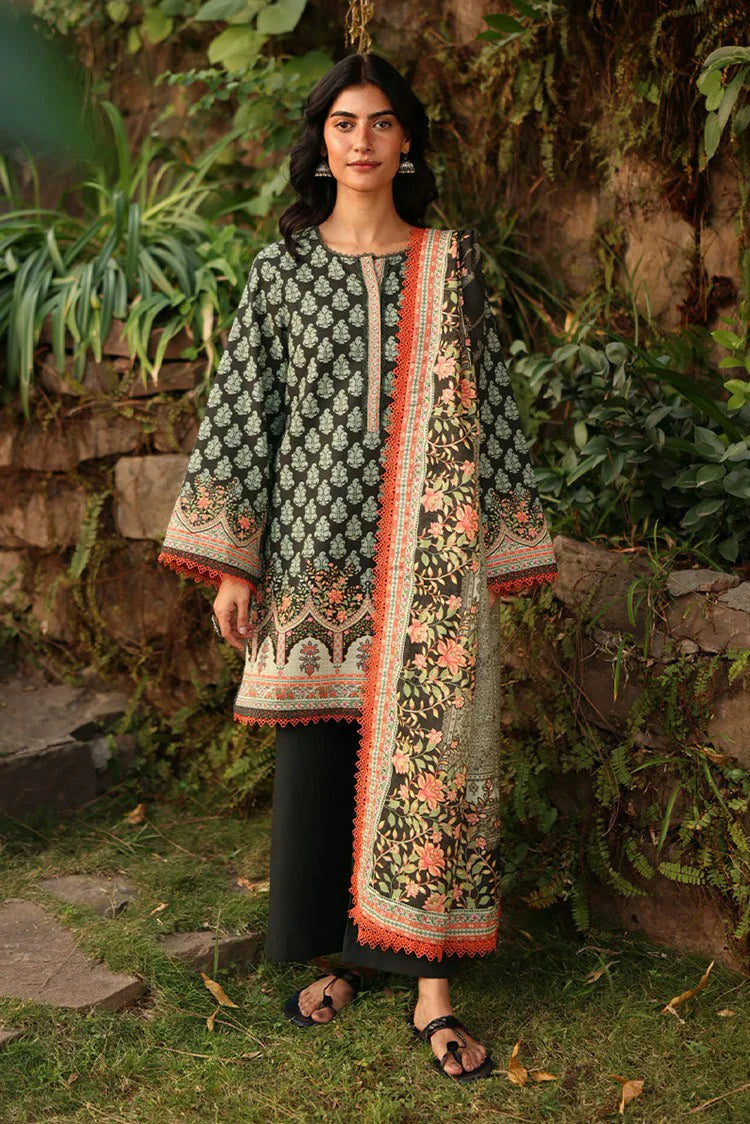 Picture of Asim Jofa - Winter Collection - AJUW-43 PRINTED KHADDAR 3 Pcs - Unstitched - Available at Raja Sahib