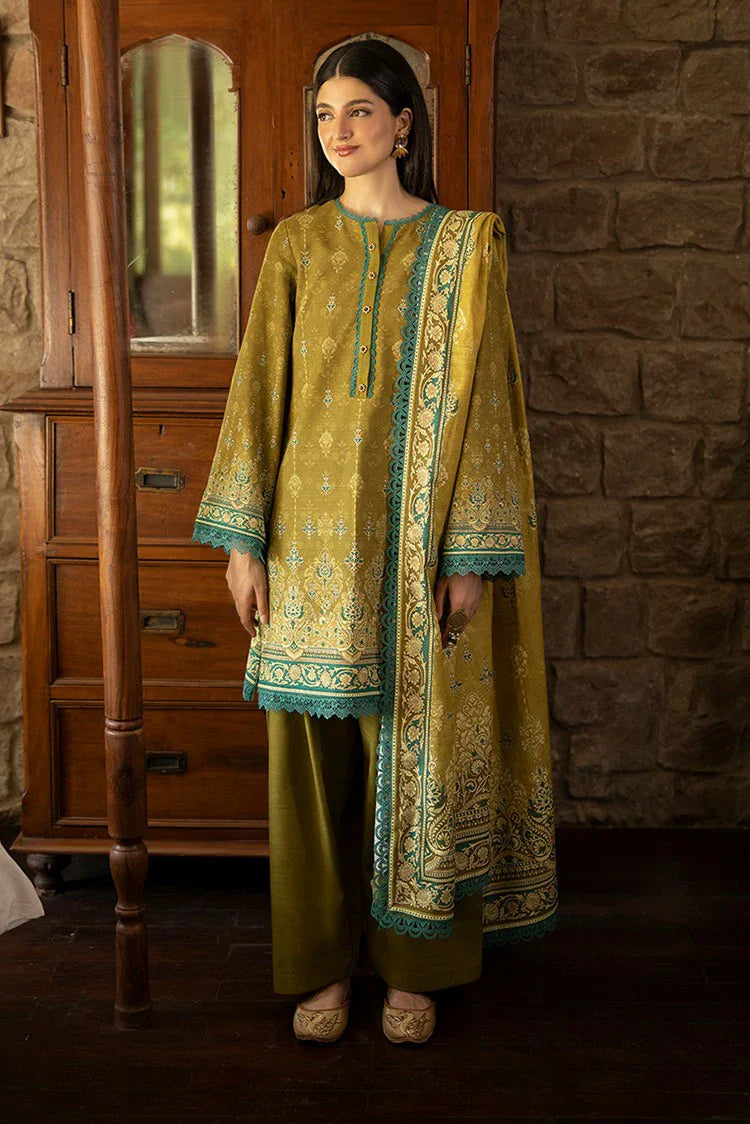 Picture of Asim Jofa - Winter Collection - AJUW-49 PRINTED KHADDAR 3 Pcs - Unstitched - Available at Raja Sahib