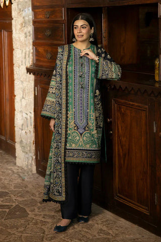 Picture of Asim Jofa - Winter Collection - AJUW-62 PRINTED VISCOSE 3 Pcs - Unstitched - Available at Raja Sahib