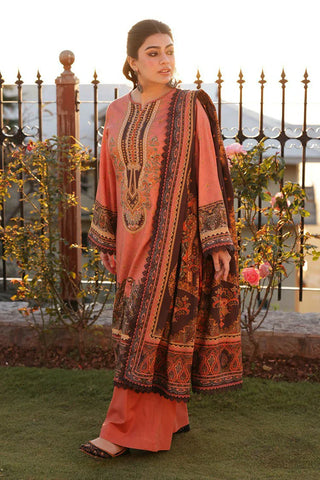 Picture of Asim Jofa - Winter Collection - AJUW-65 PRINTED VISCOSE 3 Pcs - Unstitched - Available at Raja Sahib