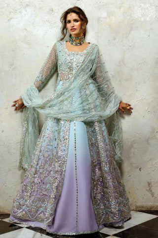 Mushq - Stardust Wedding Festive Collection - MWD-08 Silver Screen - Unstitched