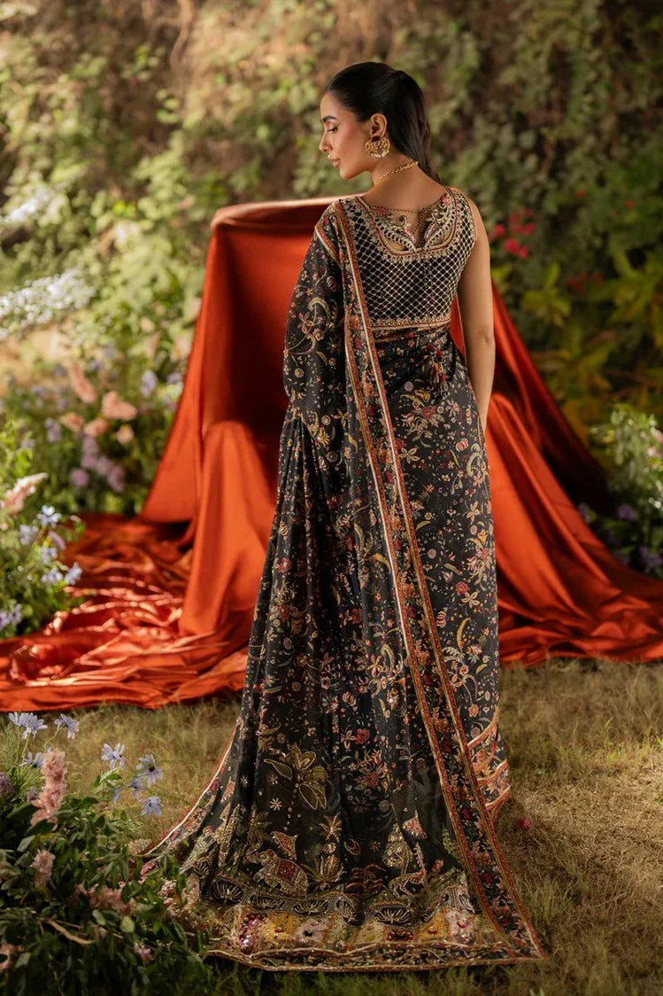 Picture of Qalamkar - Luxe Silk Winter Collection - UA-04 AVA - Unstitched - Available at Raja Sahib