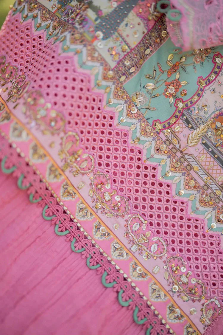 Picture of Qalamkar - Luxe Silk Winter Collection - UA-07 TESSA - Unstitched - Available at Raja Sahib