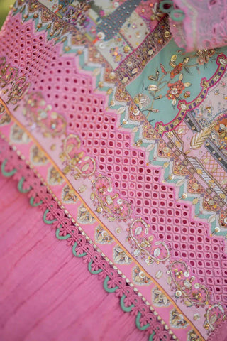 Picture of Qalamkar - Luxe Silk Winter Collection - UA-07 TESSA - Unstitched - Available at Raja Sahib