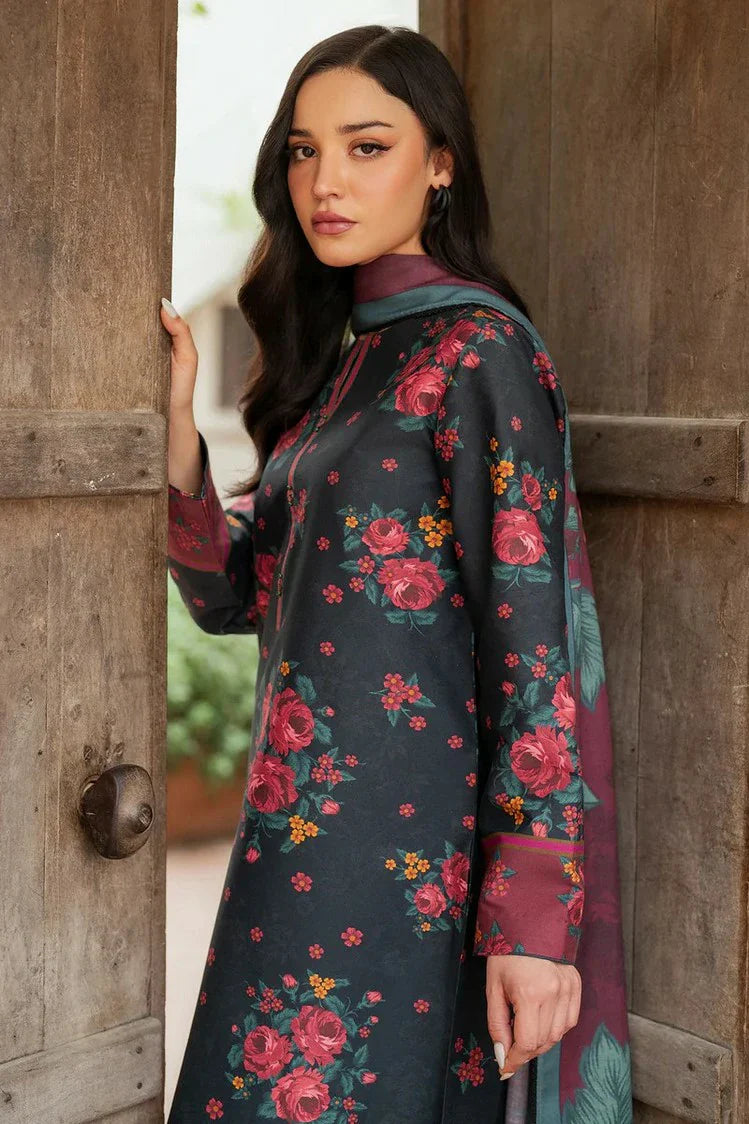 Picture of Jazmin - Winter Prints Vol 2 - DIGITAL PRINTED PREMIUM VISCOSE UW-0105 - Unstitched - Available at Raja Sahib