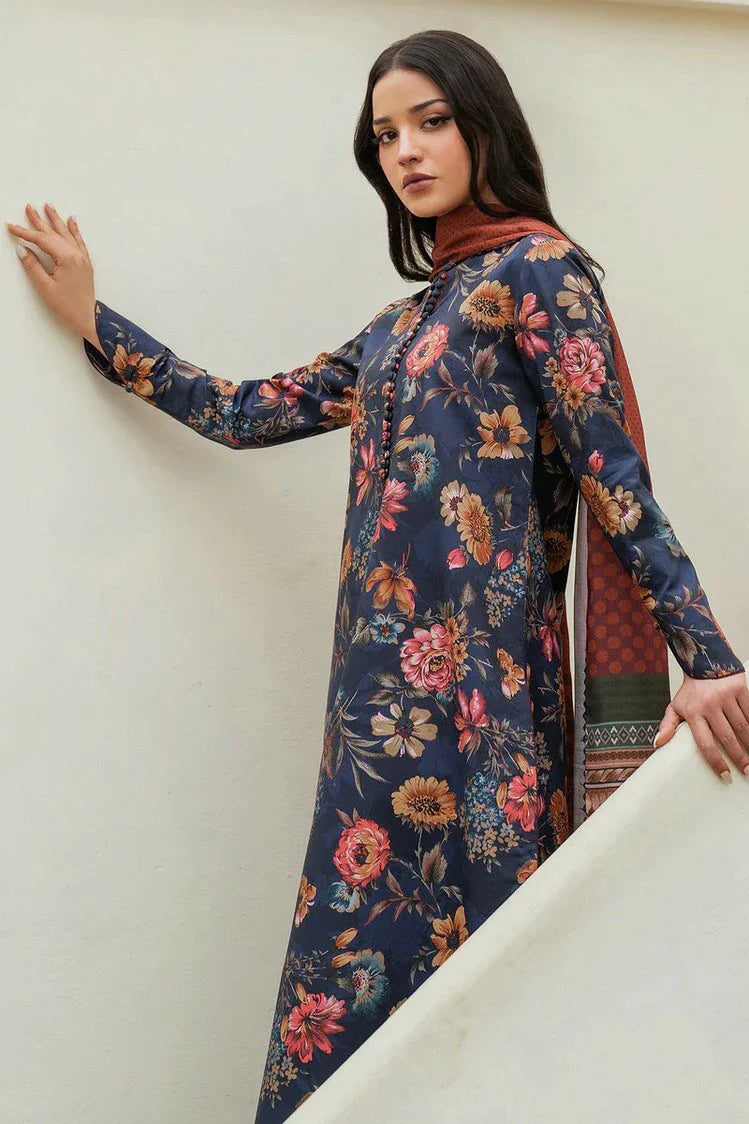 Picture of Jazmin - Winter Prints Vol 2 - DIGITAL PRINTED PREMIUM VISCOSE UW-0121 - Unstitched - Available at Raja Sahib