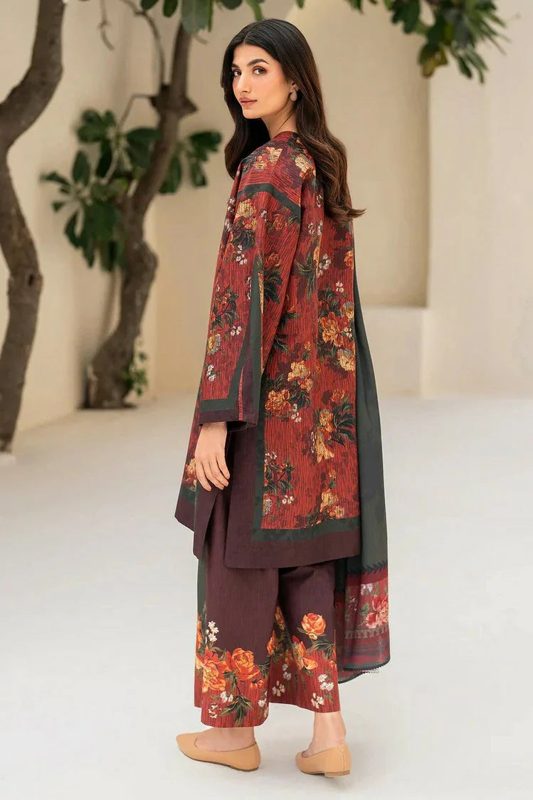 Picture of Jazmin - Winter Prints Vol 2 - DIGITAL PRINTED PREMIUM VISCOSE UW-0096 - Unstitched - Available at Raja Sahib