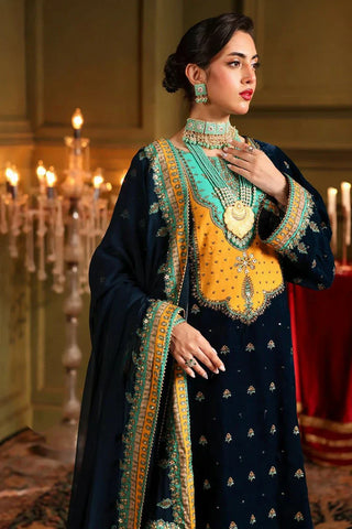 Picture of Charizma - Signora Premium Embroidered Velvet Edit Vol 2 - CVT4-13 - Unstitched - Available at Raja Sahib