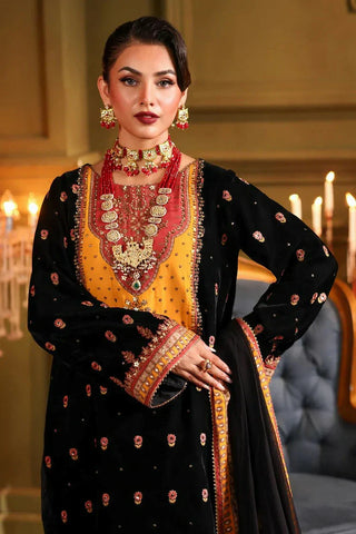 Picture of Charizma - Signora Premium Embroidered Velvet Edit Vol 2 - CVT4-14 - Unstitched - Available at Raja Sahib