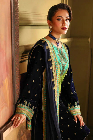 Picture of Charizma - Signora Premium Embroidered Velvet Edit Vol 2 - CVT4-15 - Unstitched - Available at Raja Sahib