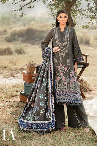 Picture of Maria B - M Prints Winter Edit - Design 1A - Unstitched - Available at Raja Sahib