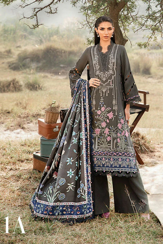 Picture of Maria B - M Prints Winter Edit - Design 1A - Unstitched - Available at Raja Sahib