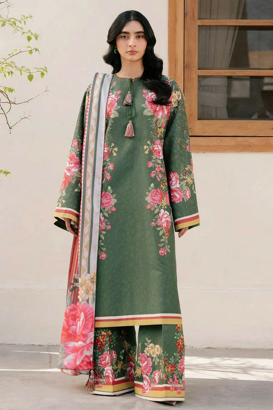 Picture of Jazmin - Winter Prints Vol 3 - DIGITAL PRINTED PREMIUM VISCOSE UW-0138 - Unstitched - Available at Raja Sahib