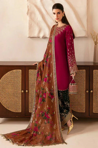 Picture of Jazmin - Raw Silk Collection - Premium Embroidered Raw Silk UR-7038 - Unstitched - Available at Raja Sahib