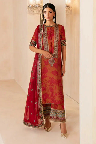 Picture of Jazmin - Raw Silk Collection - Premium Embroidered Raw Silk UR-7044 - Unstitched - Available at Raja Sahib