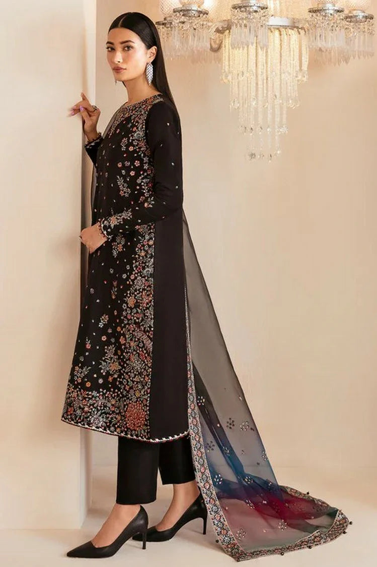 Picture of Jazmin - Raw Silk Collection - Premium Embroidered Raw Silk UR-7045 - Unstitched - Available at Raja Sahib