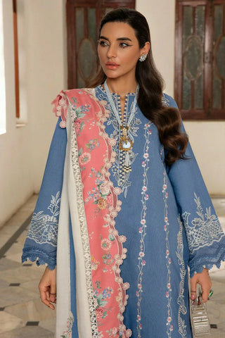 Picture of Crimson - Aaleen Winter Collection - 04 Modern Memsaab - Unstitched - Available at Raja Sahib