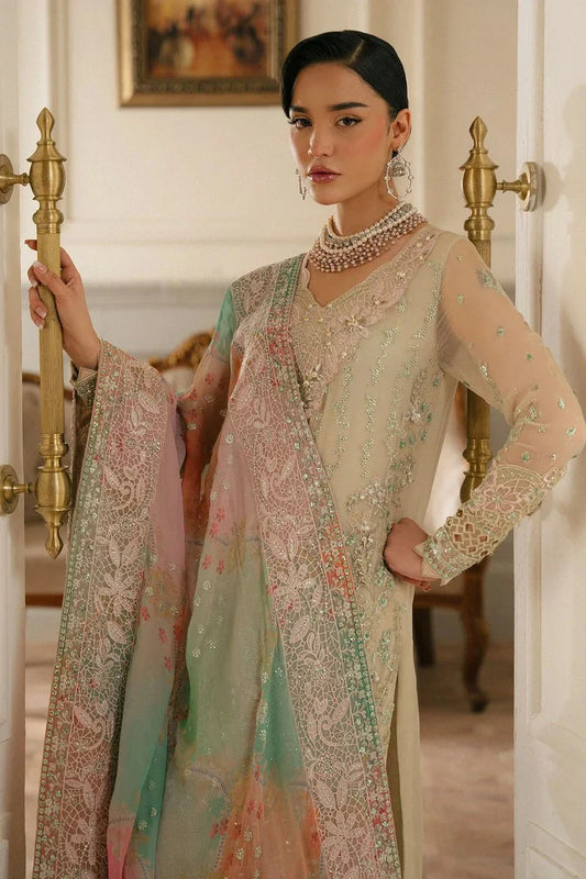 Picture of Nureh - Elanora Embellished And Embroidered Luxury Chiffon Collection Vol 4 - NEL-63 - Unstitched - Available at Raja Sahib