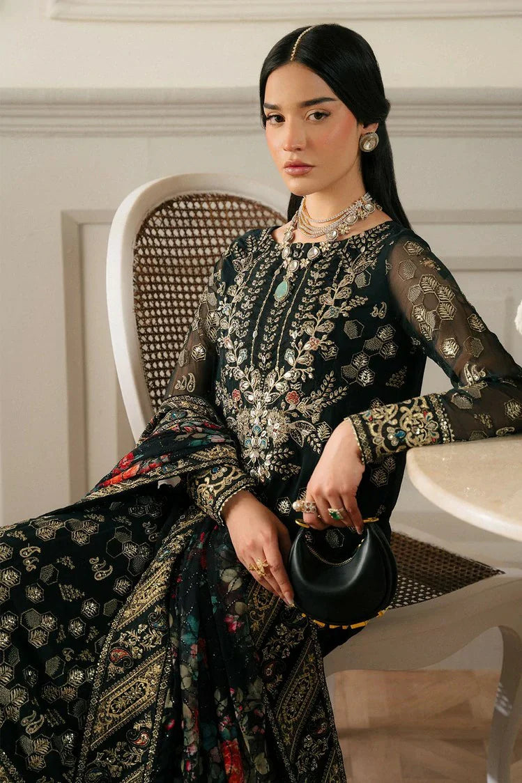 Picture of Nureh - Elanora Embellished And Embroidered Luxury Chiffon Collection Vol 4 - NEL-64 - Unstitched - Available at Raja Sahib