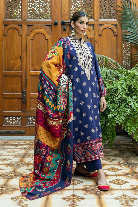 Picture of Zainab Chottani - Winter Shawl Collection - MAYA-D5 - Unstitched - Available at Raja Sahib