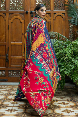 Picture of Zainab Chottani - Winter Shawl Collection - MAYA-D5 - Unstitched - Available at Raja Sahib