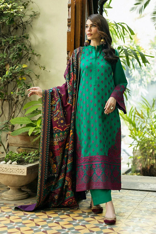 Picture of Zainab Chottani - Winter Shawl Collection - ESHA-D8 - Unstitched - Available at Raja Sahib