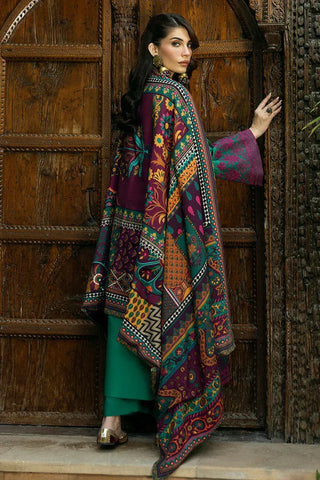 Picture of Zainab Chottani - Winter Shawl Collection - ESHA-D8 - Unstitched - Available at Raja Sahib