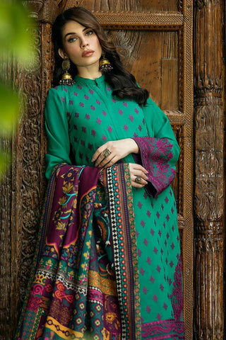 Picture of Zainab Chottani - Winter Shawl Collection - ESHA-D8 - Unstitched - Available at Raja Sahib