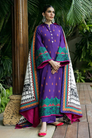 Picture of Zainab Chottani - Winter Shawl Collection - VANIZA-D9 - Unstitched - Available at Raja Sahib