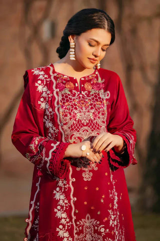 Picture of Manara - Luxury Winter Collection - LW-07 SURKHAB - Unstitched - Available at Raja Sahib