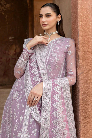 Farasha - Ritzier Luxury Chiffon Collection - 03-PASTEL MIST - Unstitched