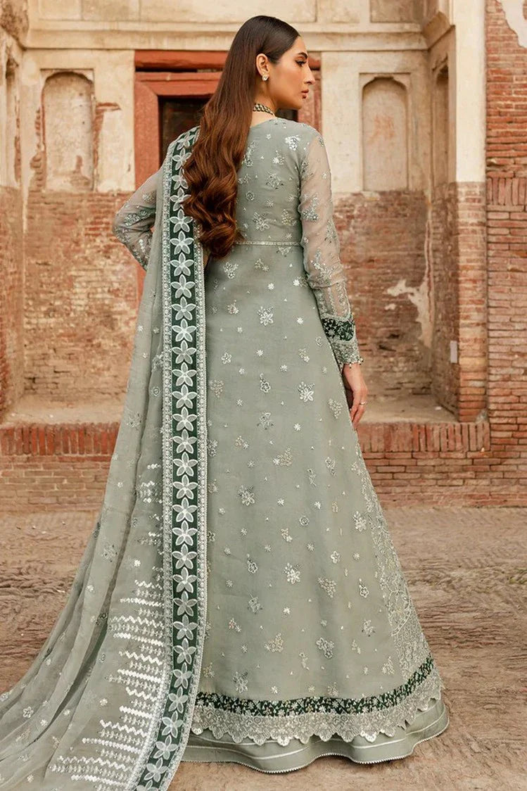 Picture of Farasha - Ritzier Luxury Chiffon Collection - 07-GREY VEIL - Unstitched - Available at Raja Sahib