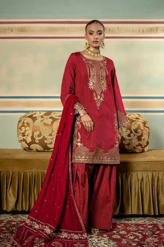 Picture of Maria B - M Basics Festive Collection - Design 02 - Unstitched - Available at Raja Sahib