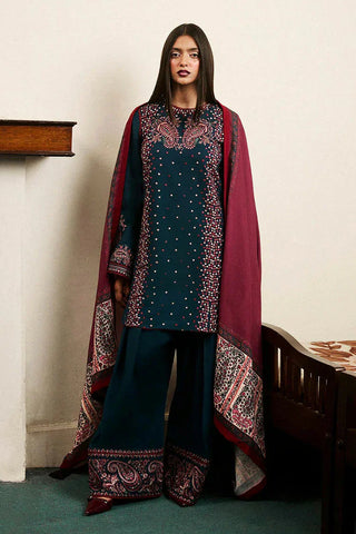 Hussain Rehar - Jugnu Autumn Winter Edit 2 - 01 ASHEN - Unstitched