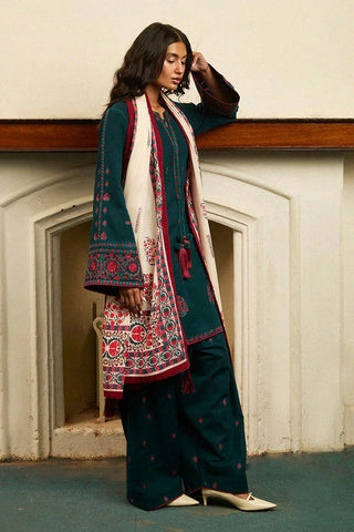 Hussain Rehar - Jugnu Autumn Winter Edit 2 - 06 MARINA - Unstitched