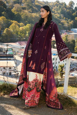 Hussain Rehar - Jugnu Autumn Winter Edit 2 - 07 AMETHYST - Unstitched