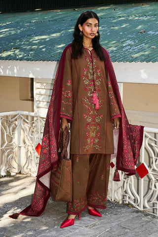 Hussain Rehar - Jugnu Autumn Winter Edit 2 - 08 HAZEL - Unstitched