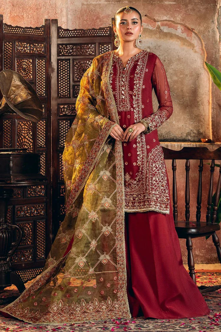 Picture of Motifz - Riwayat Luxury Chiffon Collection Vol 1 - 4817-TABEER - Unstitched - Available at Raja Sahib