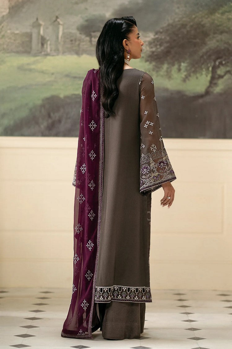 Picture of Flossie - Meharbano Luxury Chiffon Collection - K-1605 FLORA - Unstitched - Available at Raja Sahib