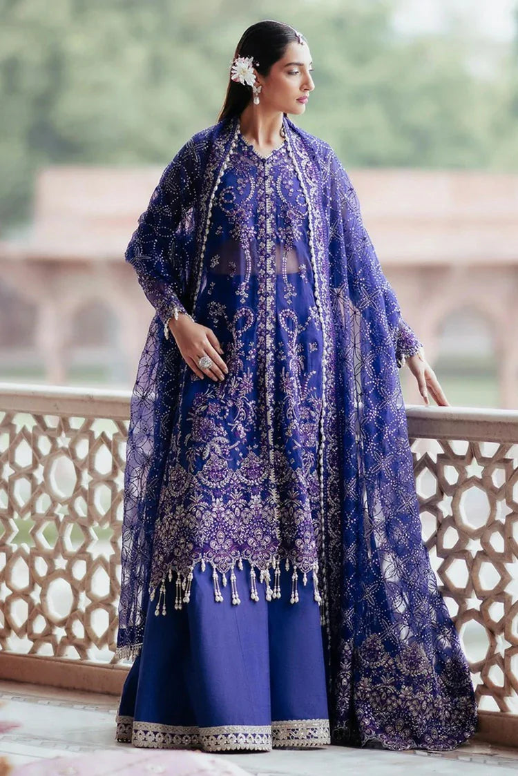 Picture of Saad Shaikh - Silsila Festive Collection - 08 Onara - Unstitched - Available at Raja Sahib