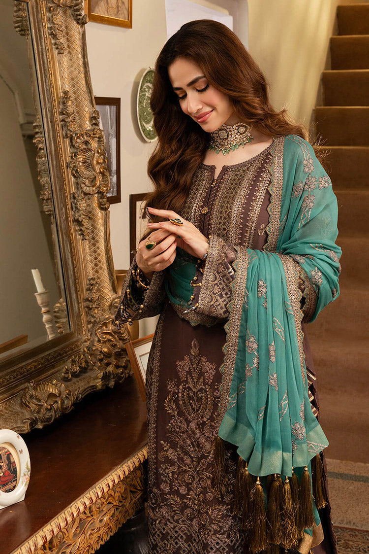 Picture of Imrozia - Noor Jahan Luxury Chiffon Formals - I-199 Khawab - Unstitched - Available at Raja Sahib