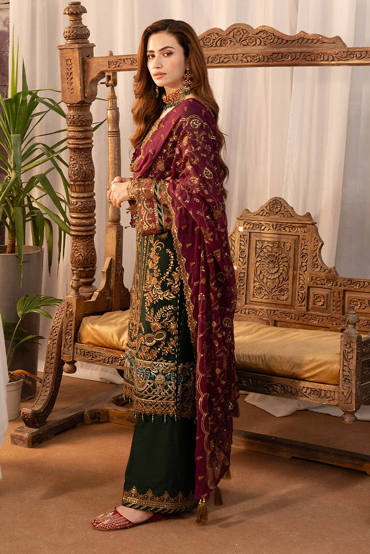 Picture of Imrozia - Noor Jahan Luxury Chiffon Formals - I-204 Mehak - Unstitched - Available at Raja Sahib