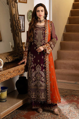 Imrozia - Noor Jahan Luxury Chiffon Formals - I-206 Chandni - Unstitched