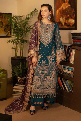 Imrozia - Noor Jahan Luxury Chiffon Formals - I-208 Aaina - Unstitched