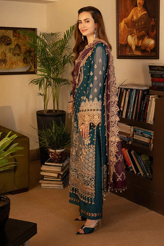 Imrozia - Noor Jahan Luxury Chiffon Formals - I-208 Aaina - Unstitched